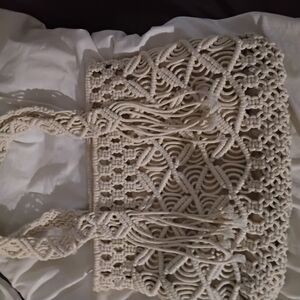 a.n.a Cream Shoulder Bag Elegant Design